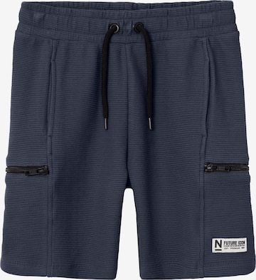 Regular Pantalon NAME IT en bleu : devant