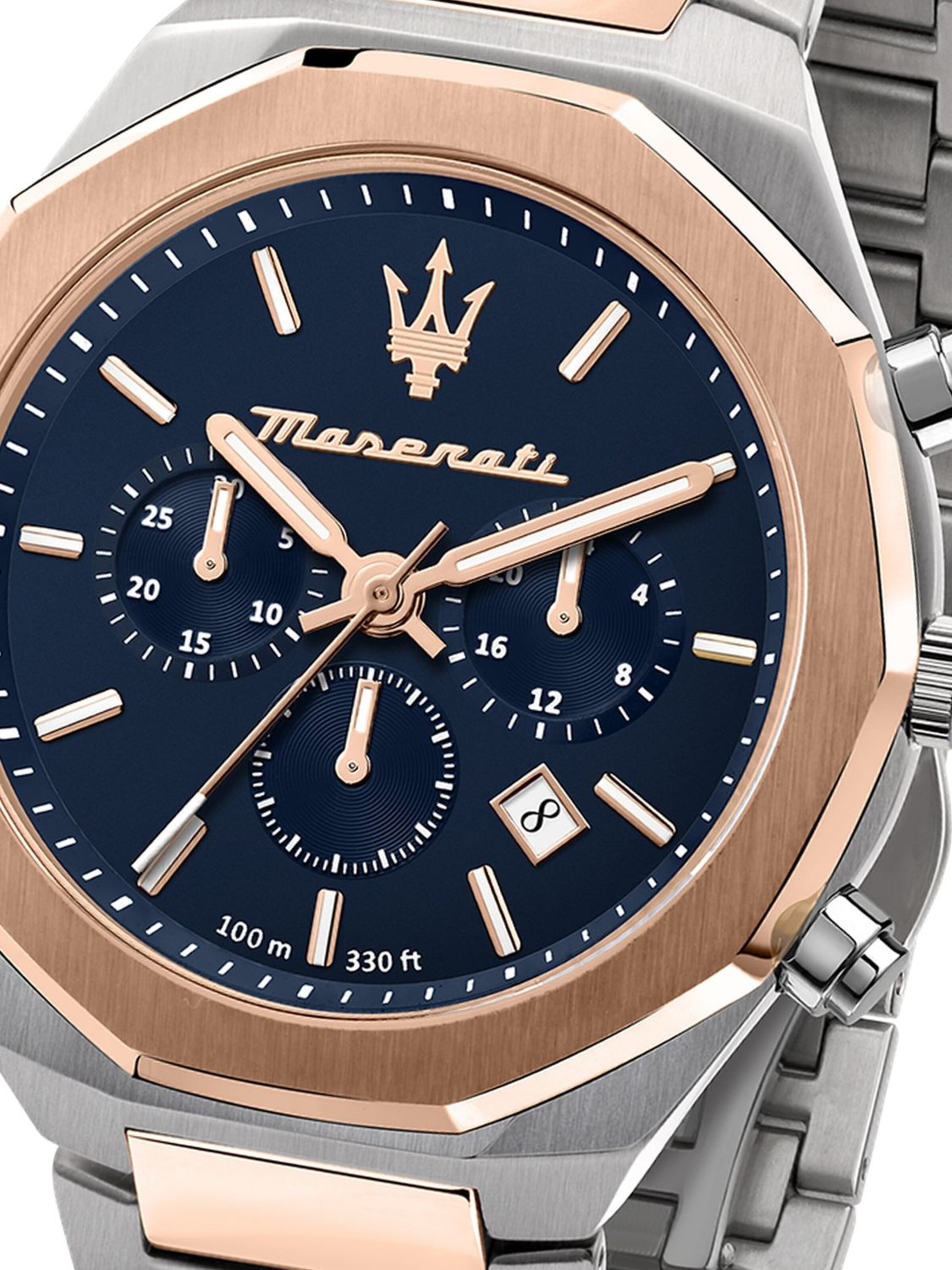 Maserati Analoog horloge in Zilver