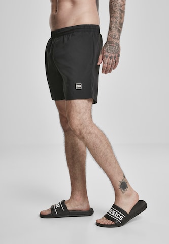 Urban Classics Board Shorts in Black