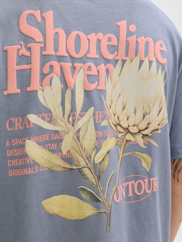 JACK & JONES Shirt 'JORMONTAUK' in Blauw