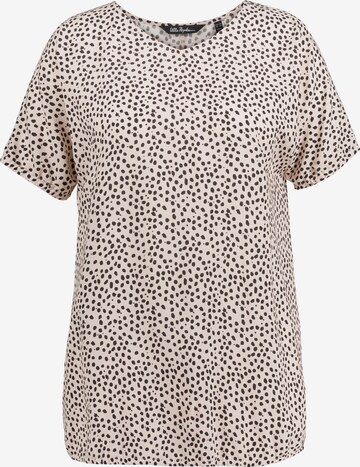 Ulla Popken Blouse in Beige: front