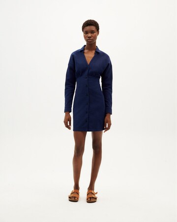 Thinking MU Shirt Dress 'Pina' in Blue