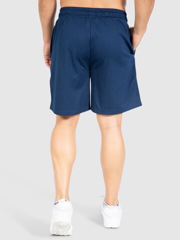Smilodox Loose fit Sports trousers ' Classic Ripp ' in Blue