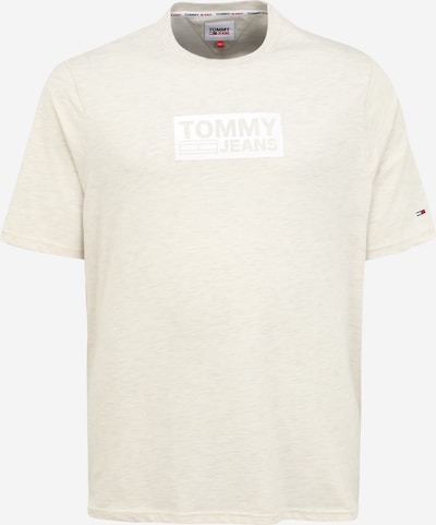 krém / fehér Tommy Jeans Plus Póló, Termék nézet