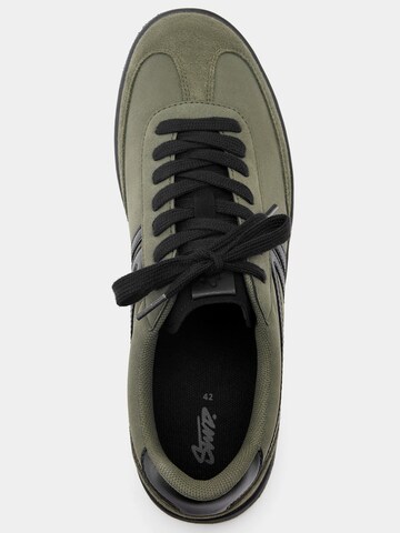 Pull&Bear Sneakers low i grønn