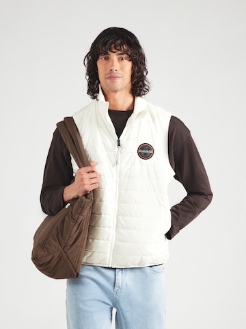 NAPAPIJRI Vest 'D-TOSA' in Beige: front