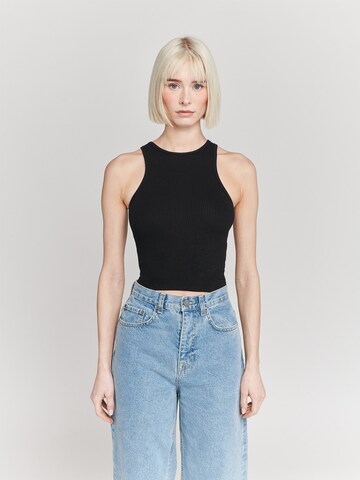 Casa Mara Top 'SO COOL' in Black: front