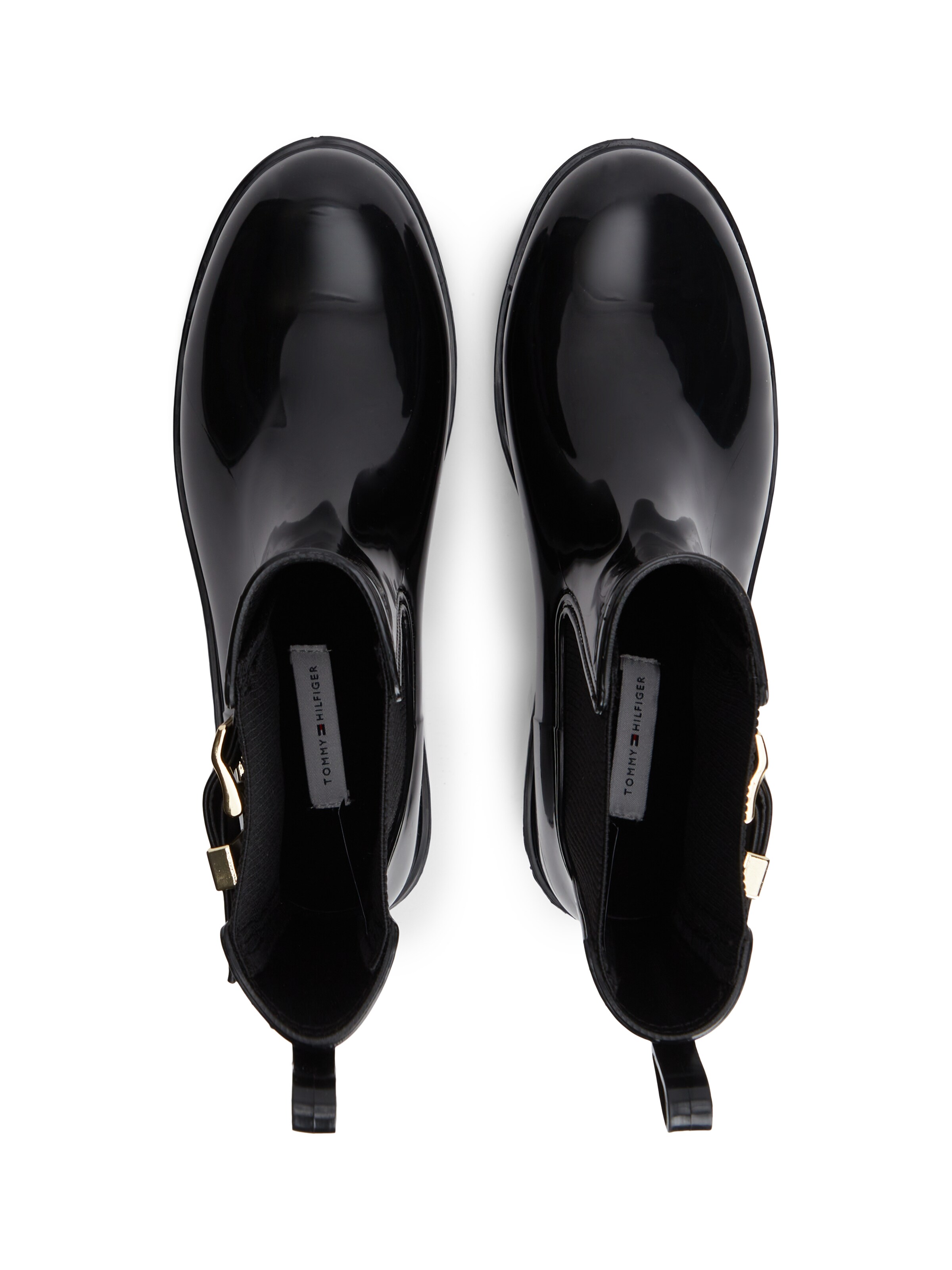 TOMMY HILFIGER - Botas de lluvia en negro