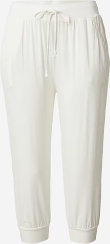 CURARE Yogawear - Tapered Calças de desporto em branco: frente