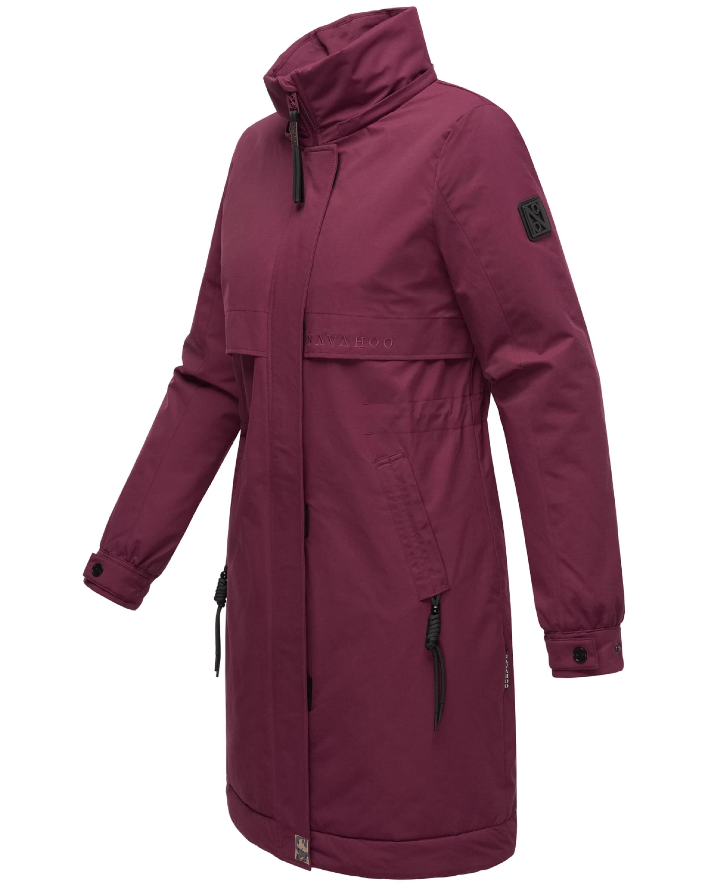 NAVAHOO Ανοιξιάτικο και φθινοπωρινό παλτό σε κόκκινο