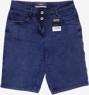 CECIL Shorts XS in Blau: predná strana
