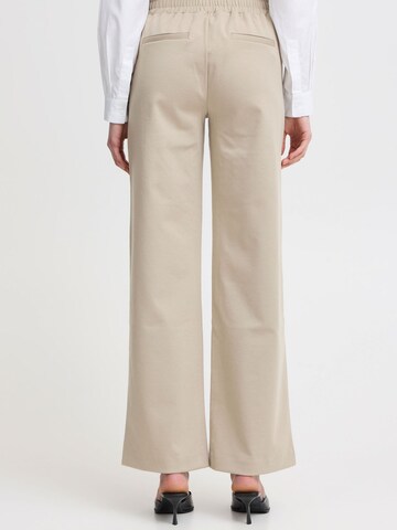 Wide leg Pantaloni chino ' BYRizetta ' di b.young in beige