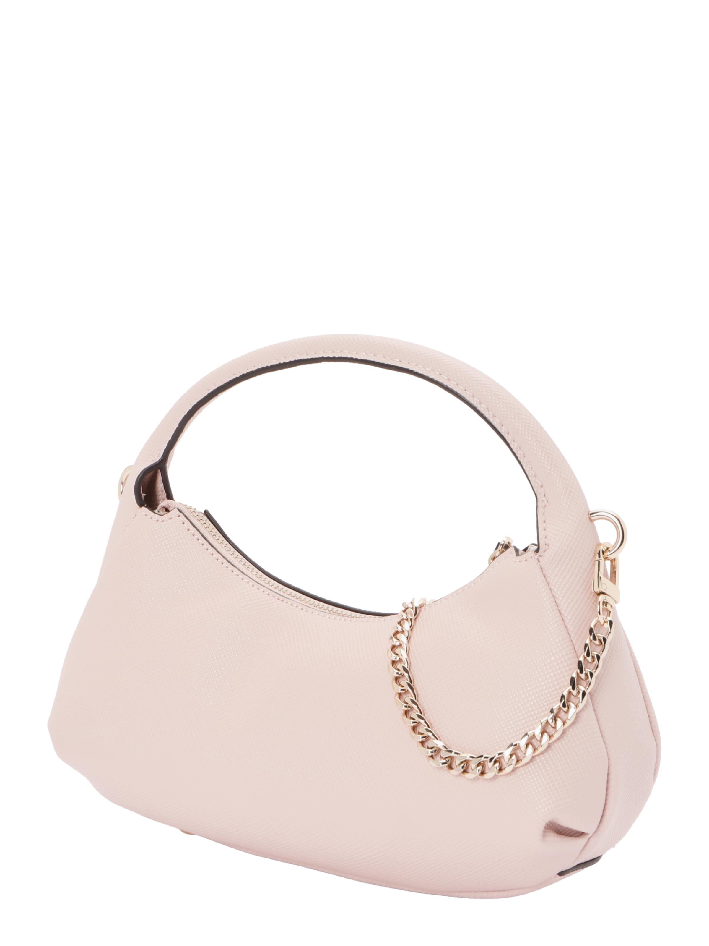 GUESS Olkalaukku 'GILDA MINI HOBO' värissä vaaleanpunainen: etupuoli