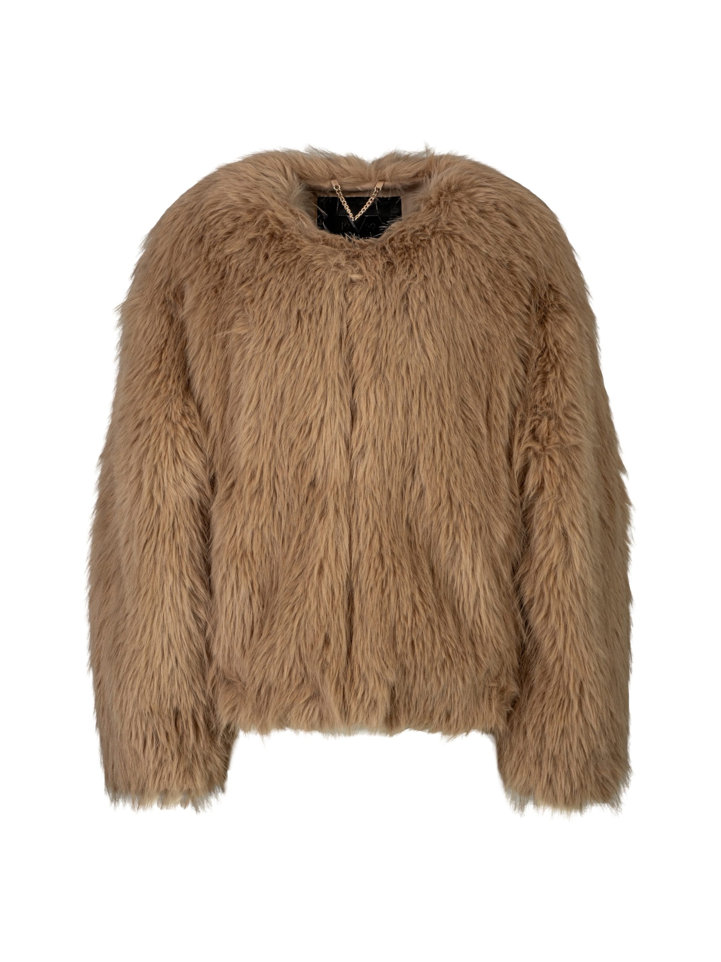 19V69 ITALIA Winterjas 'Alegra Street' in Beige: voorkant