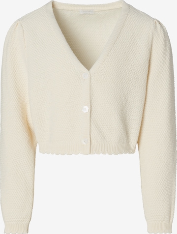 Noppies Knit Cardigan 'Eureka' in White: front