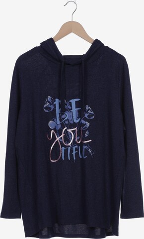 CECIL Sweatshirt & Zip-Up Hoodie in XXL in Blue: front