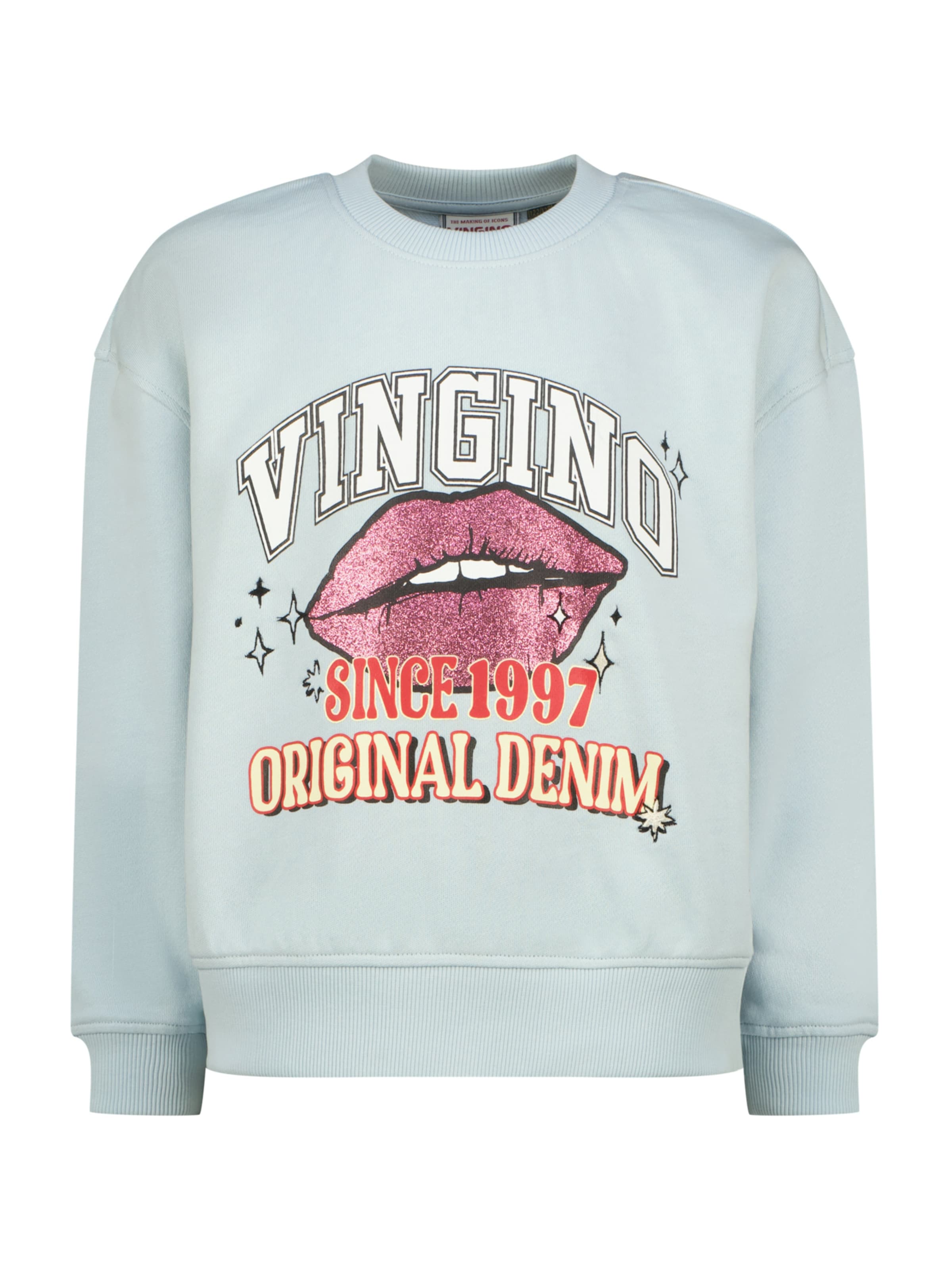 VINGINO Mikina 'Nisanne' - Modrá: predná strana