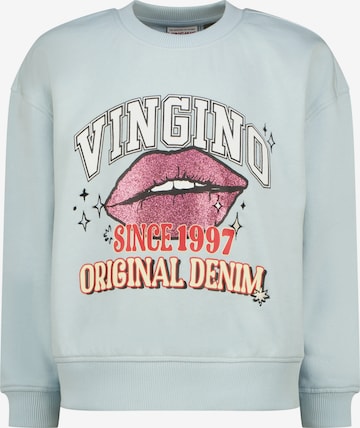 mėlyna VINGINO Megztinis be užsegimo 'Nisanne': priekis