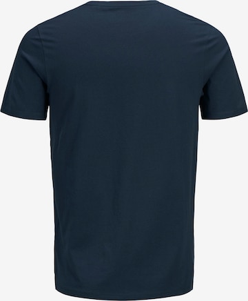 Jack & Jones Plus - Camiseta en azul