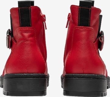 VITAFORM Chelsea Boots in Red