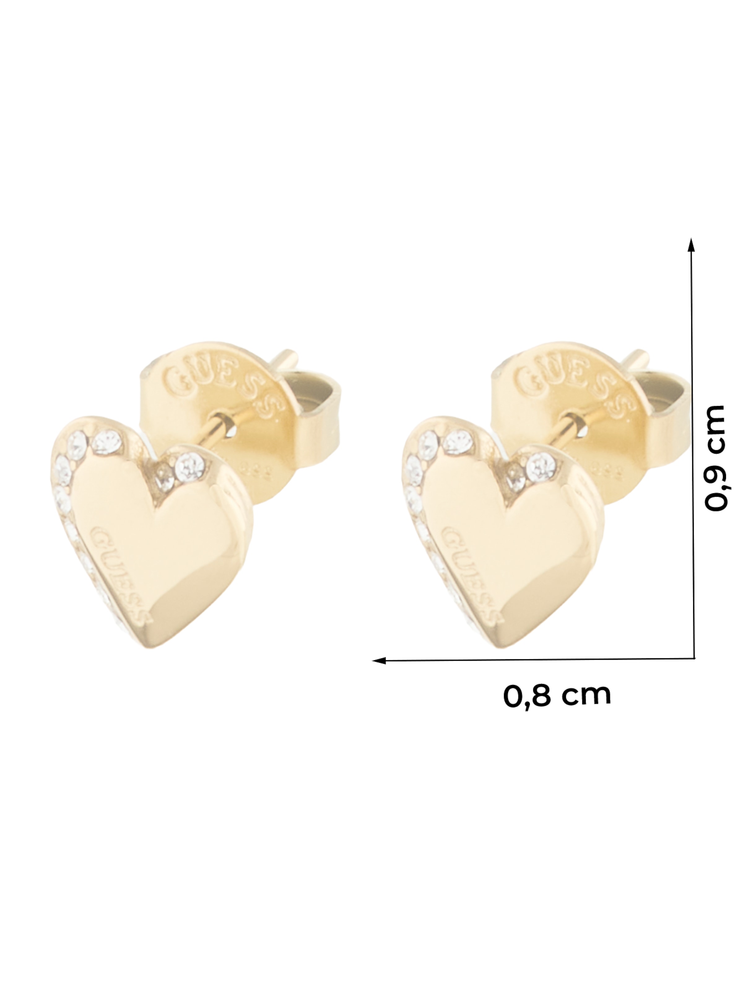 Parure de bijoux GUESS en jaune