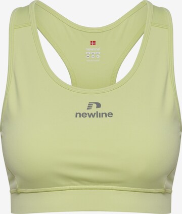 Newline Bustier Sport bh in Groen: voorkant