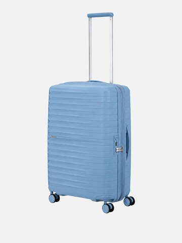 American Tourister Kufr na kolečkách – modrá