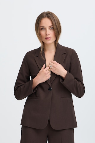 b.young Blazer in Braun: Vorderseite