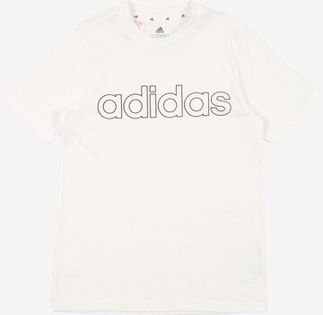 Maglia funzionale 'Essentials' di ADIDAS SPORTSWEAR in bianco: frontale