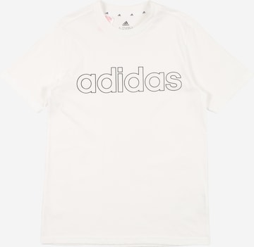 ADIDAS SPORTSWEAR Performance shirt 'Essentials' in White: front