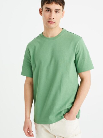 WE Fashion Paita värissä vihreä: edessä