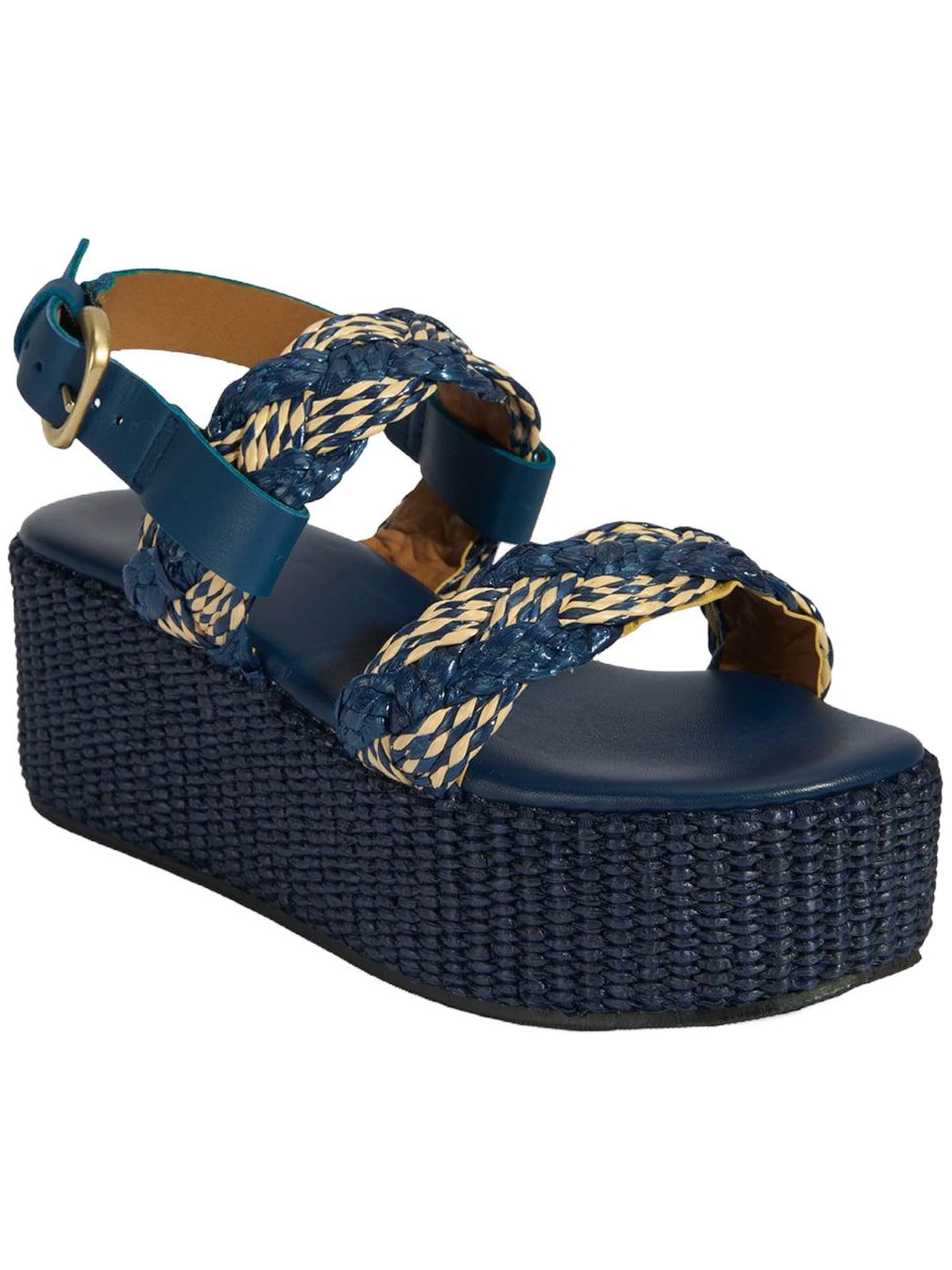 Desa Sandaal 'Keilsandalen' in Blauw