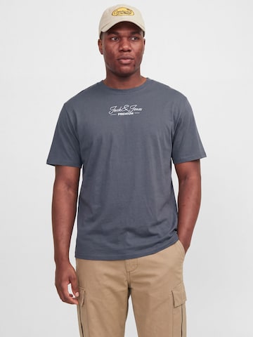 T-Shirt 'JPRBLALucas' Jack & Jones Plus en gris : devant