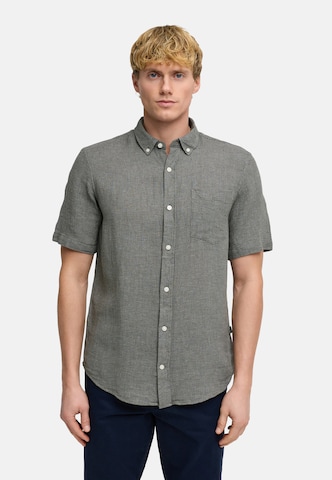 Kronstadt Regular fit Overhemd 'KSGallagher' in Grijs: voorkant