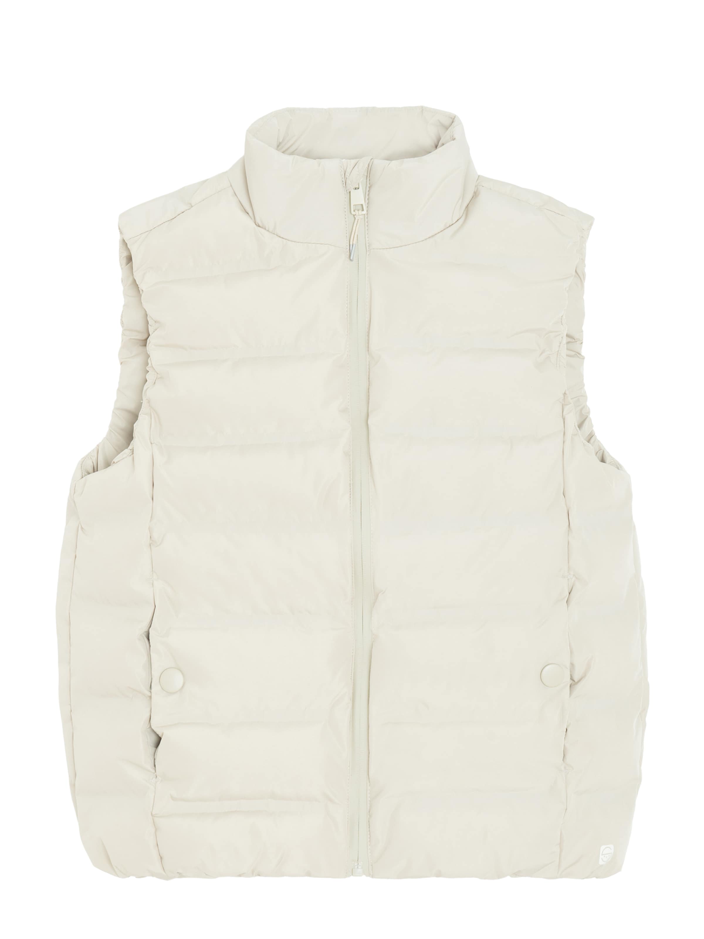 Cool Club Vest in Beige: front