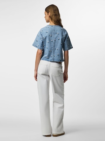 PIECES Bluse 'PCFlora' in Blau
