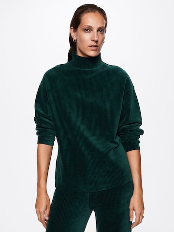 MANGO Sweatshirt 'Pana' in Green: front