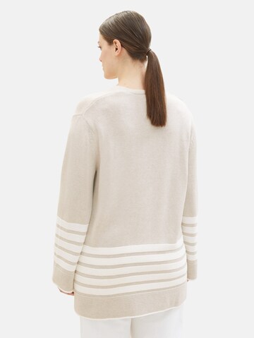 Tom Tailor Women + Pullover i beige