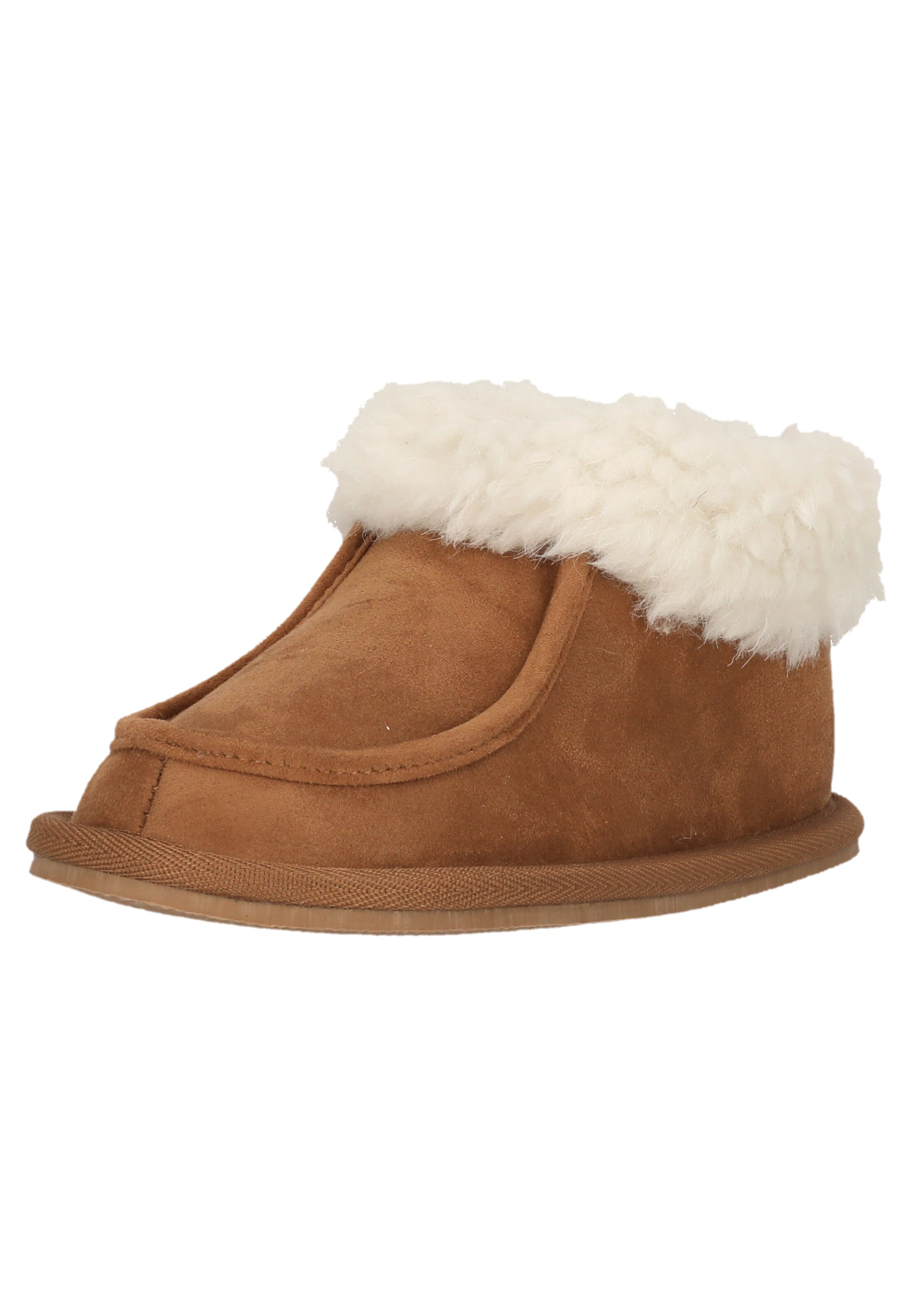 ZigZag Boot in Brown: front