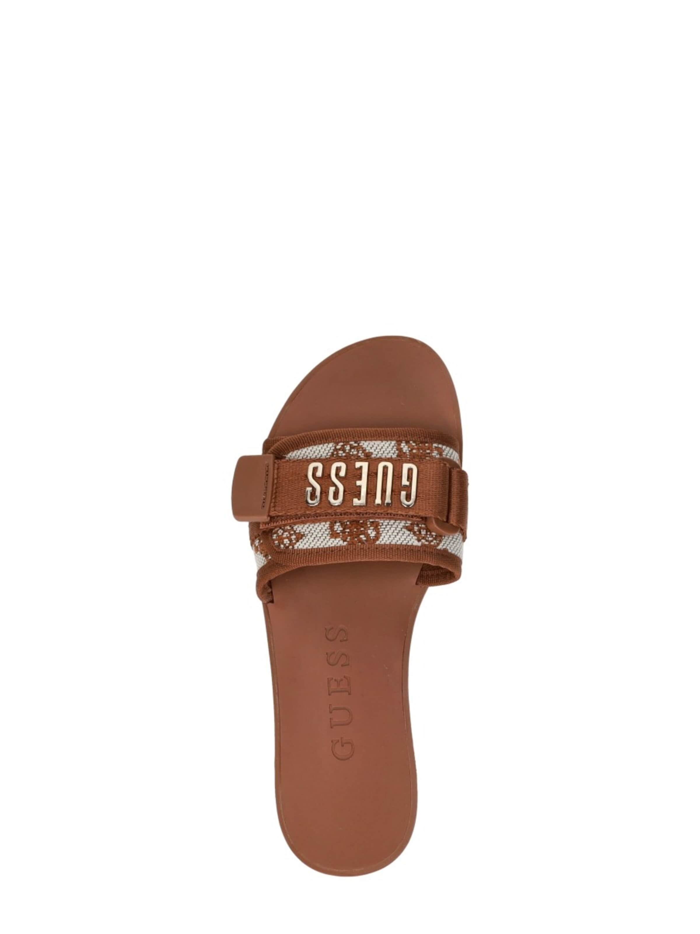 GUESS Huisschoenen 'Elyze' in Bruin