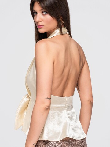 Ombre - Top en beige
