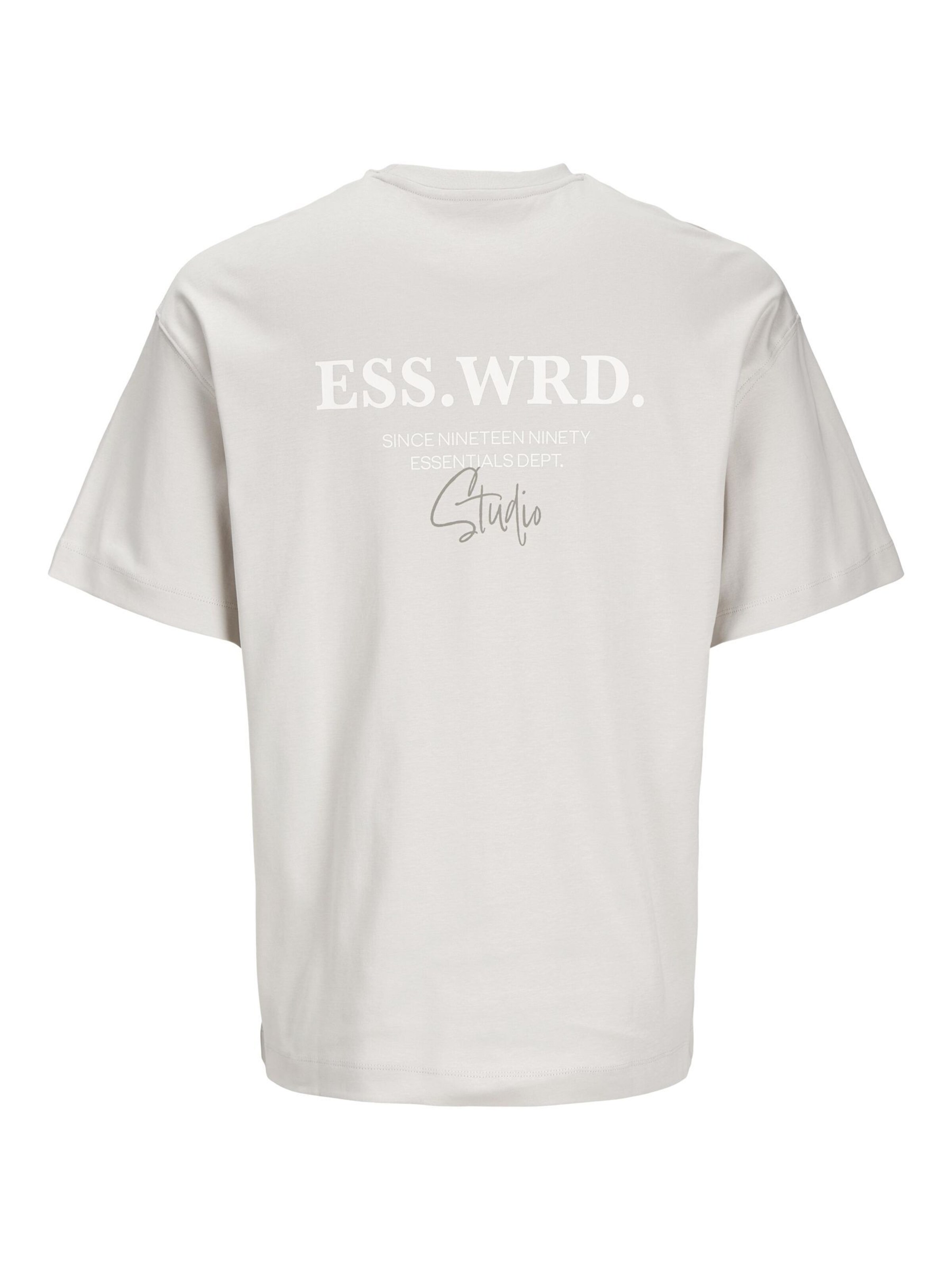 JACK & JONES Shirt 'JJEURBAN EDGE STUDIO' in Grey