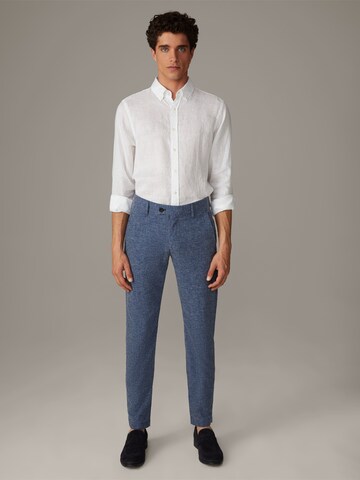 STRELLSON Slim fit Chino Pants ' Code ' in Blue