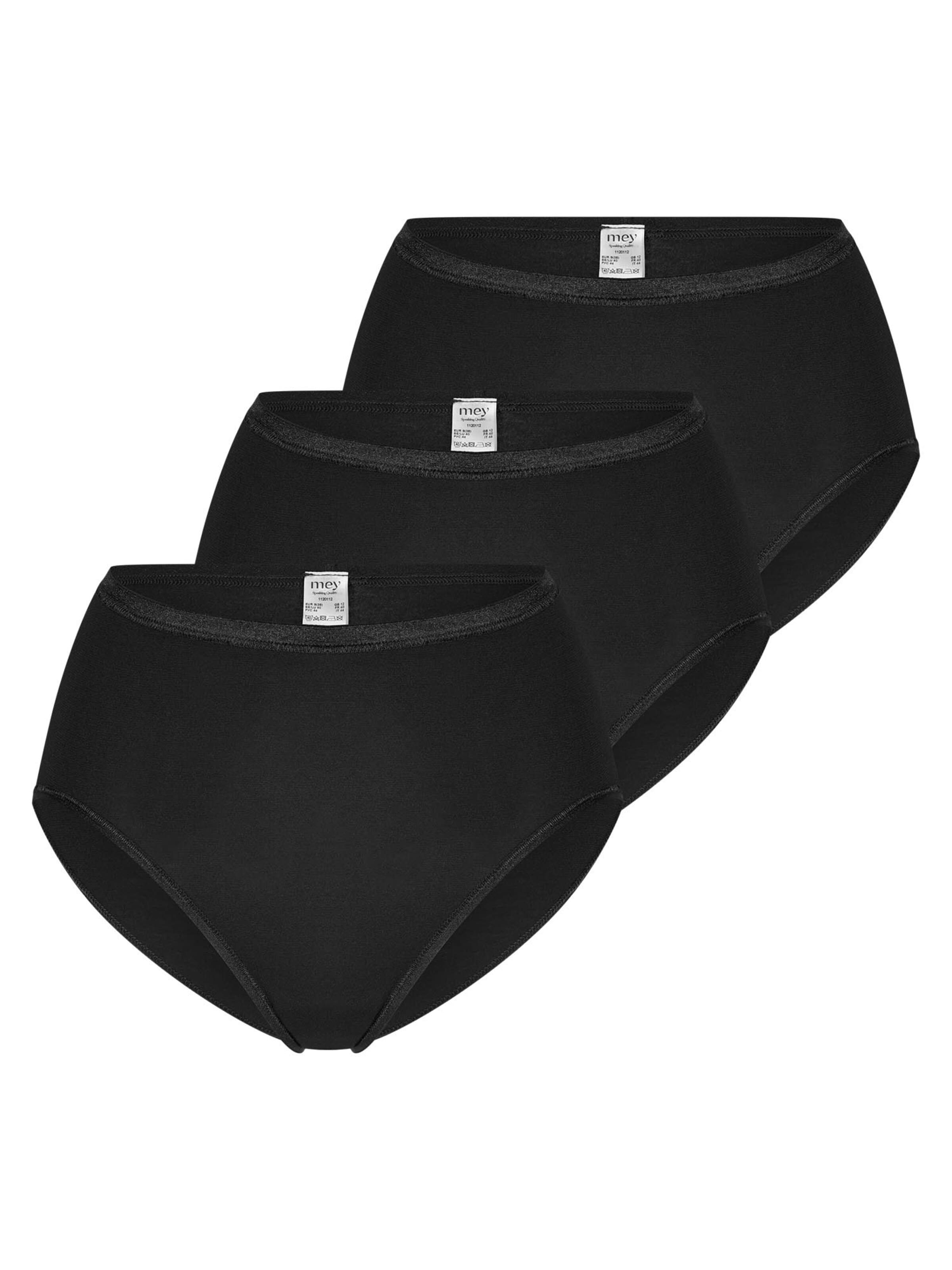 Mey Slip 'Modal Pure'‌‌‌‌‌‌ in Schwarz: Vorderseite