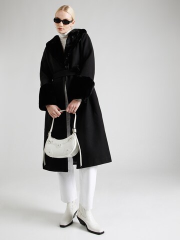 NLY by Nelly Between-Seasons Coat in Black