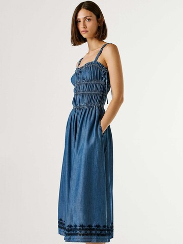Pepe Jeans Jurk 'CASS' in Blauw