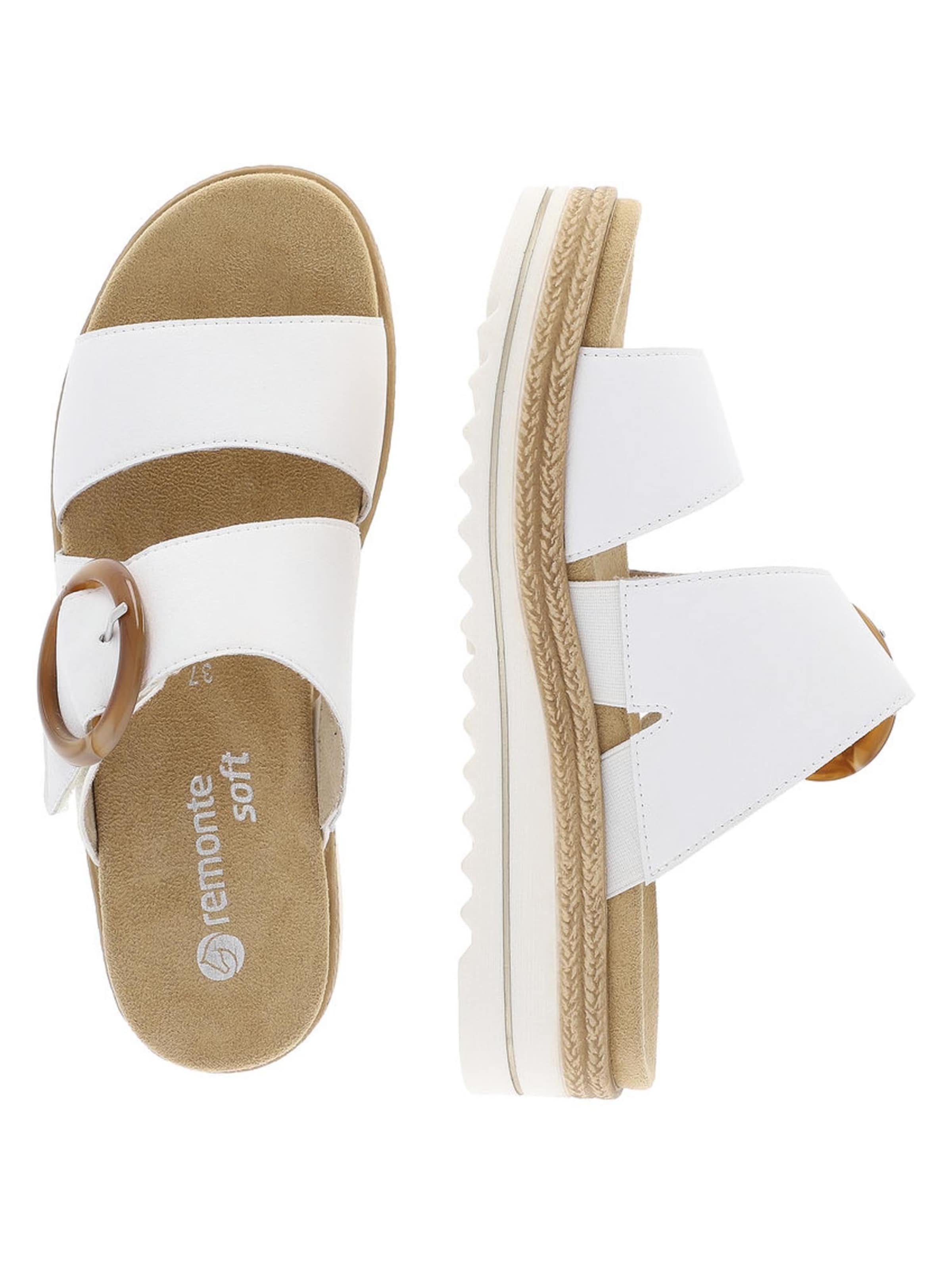 REMONTE Pantolette 'Basic'‌ in Weiß