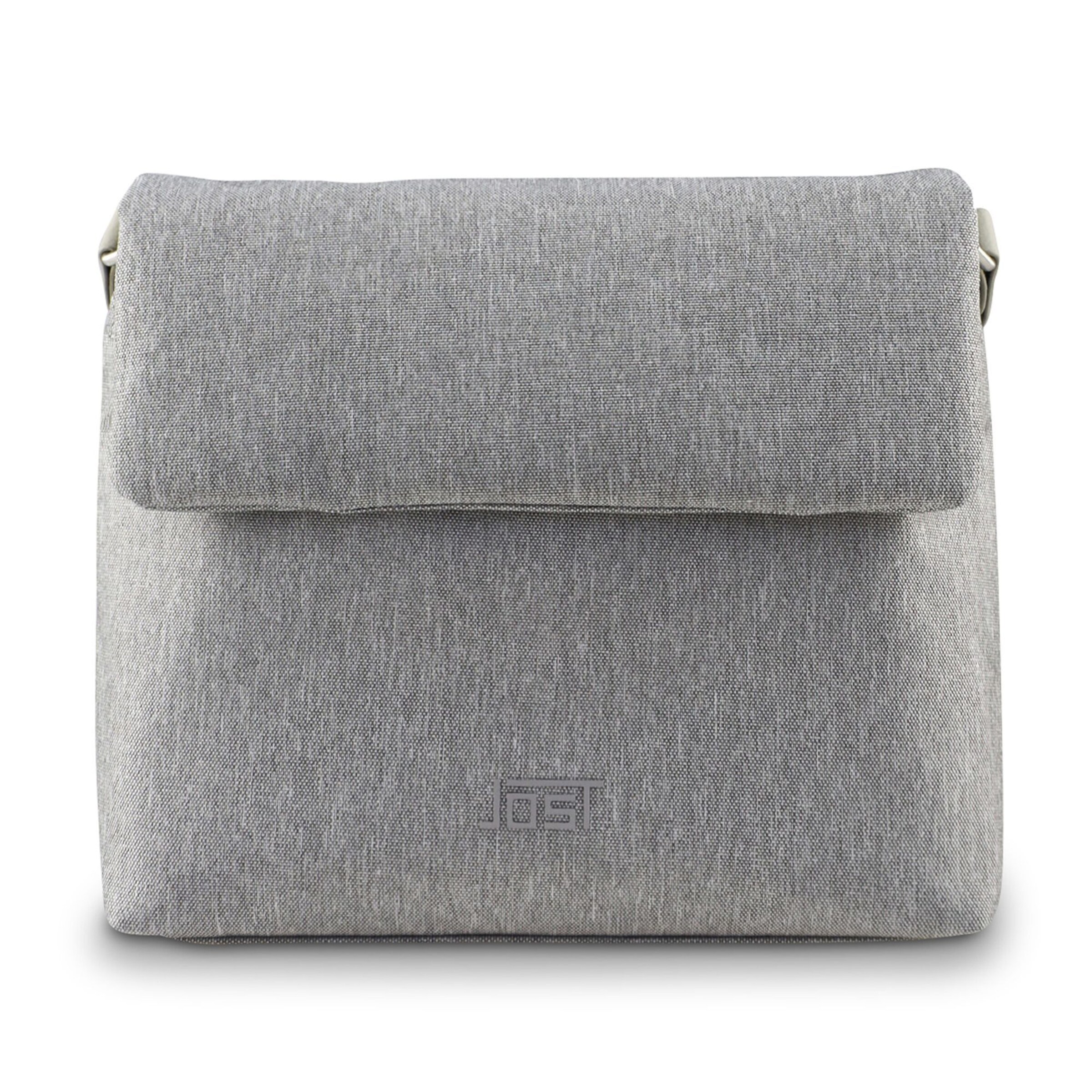 JOST Crossbody bag 'Bergen' in Grey: front