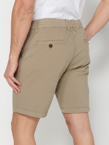 Regular Pantalon KOROSHI en beige