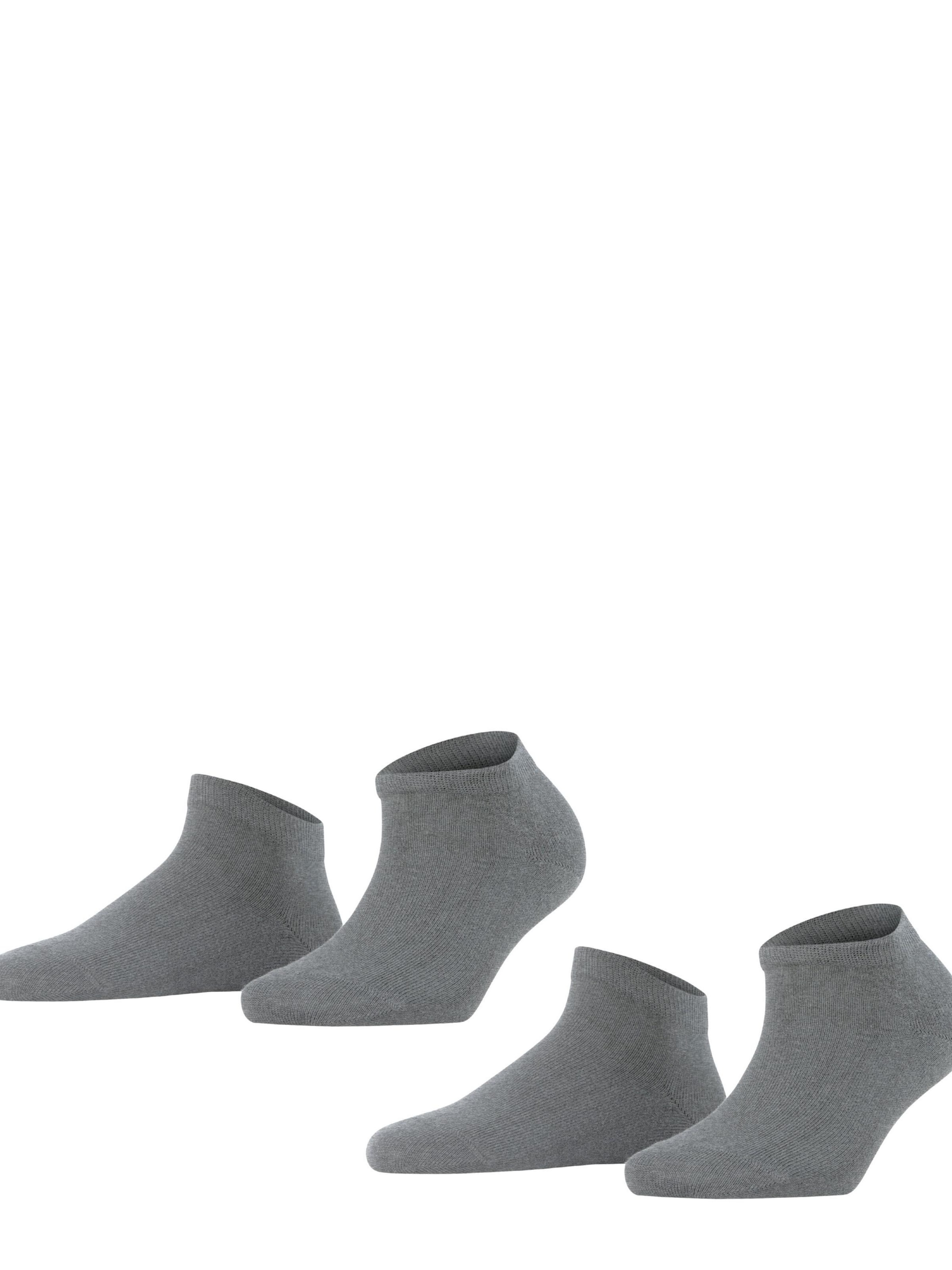 FALKE Füßlinge 'Happy 2-Pack'‌‌‌‌‌‌‌ in Grau: Vorderseite